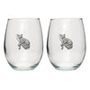 Leopard Stemless Goblets (Set of 2)
