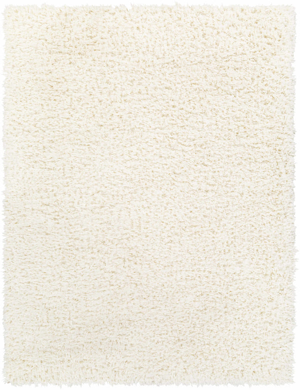 Siari Solid Cream Plush Rug