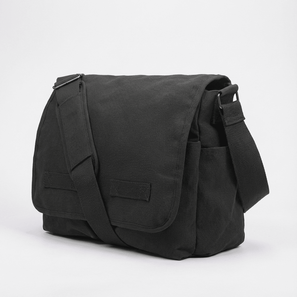 Men's Canvas Messenger Bag – Daily Commuter Carry