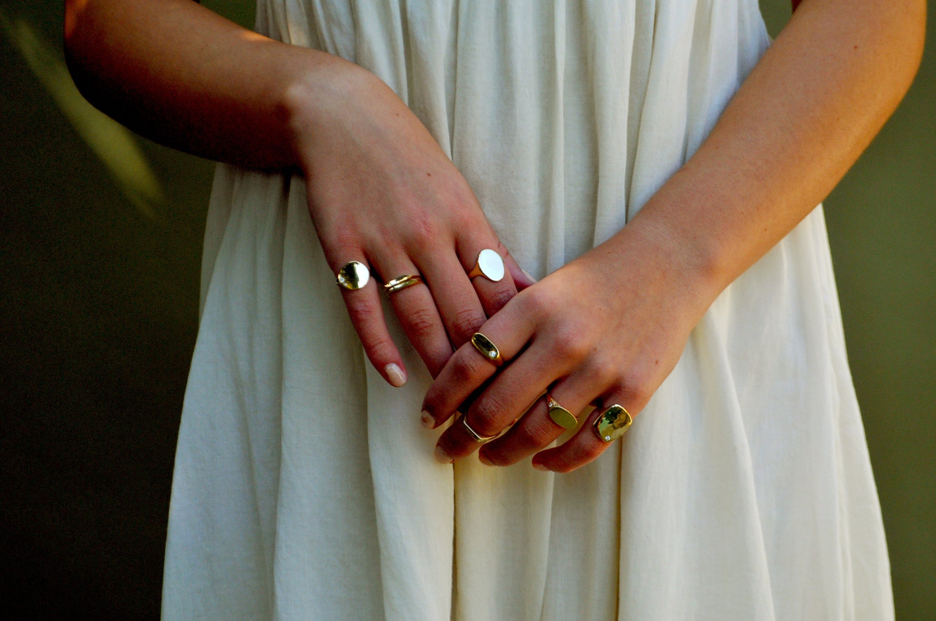 SIGNET 105 | Silver + Diamond