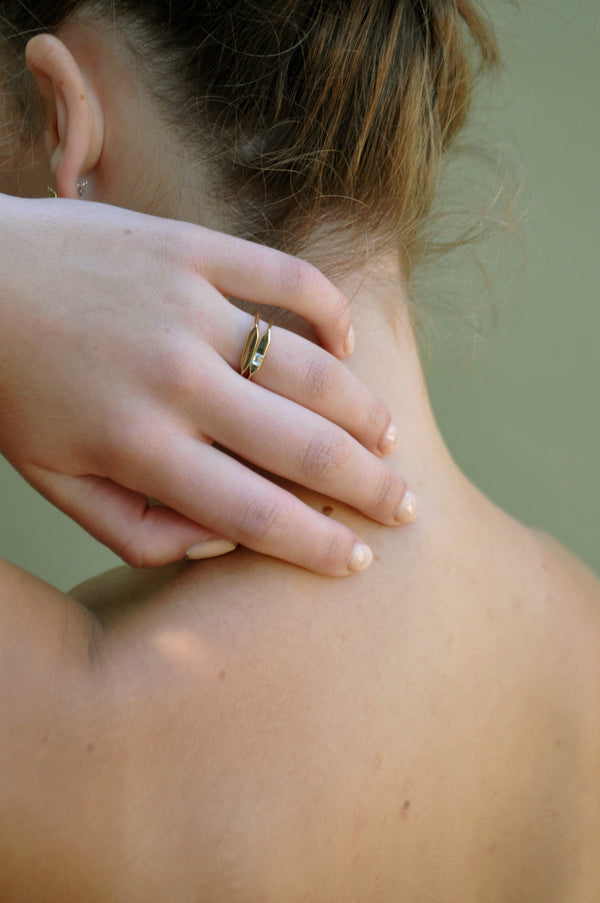 SIGNET 105 | Silver + Diamond