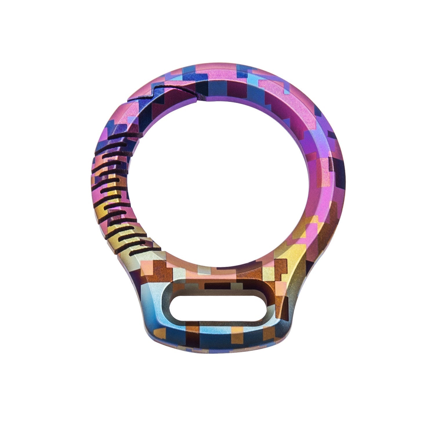 Luxury Titanium Key Chain Magnetic Spin Rotary for Car Key Ring Connector Anti-off Holder Men EDC Quickdraw Buckle Male Gadgets Wautton Outdoor Gear