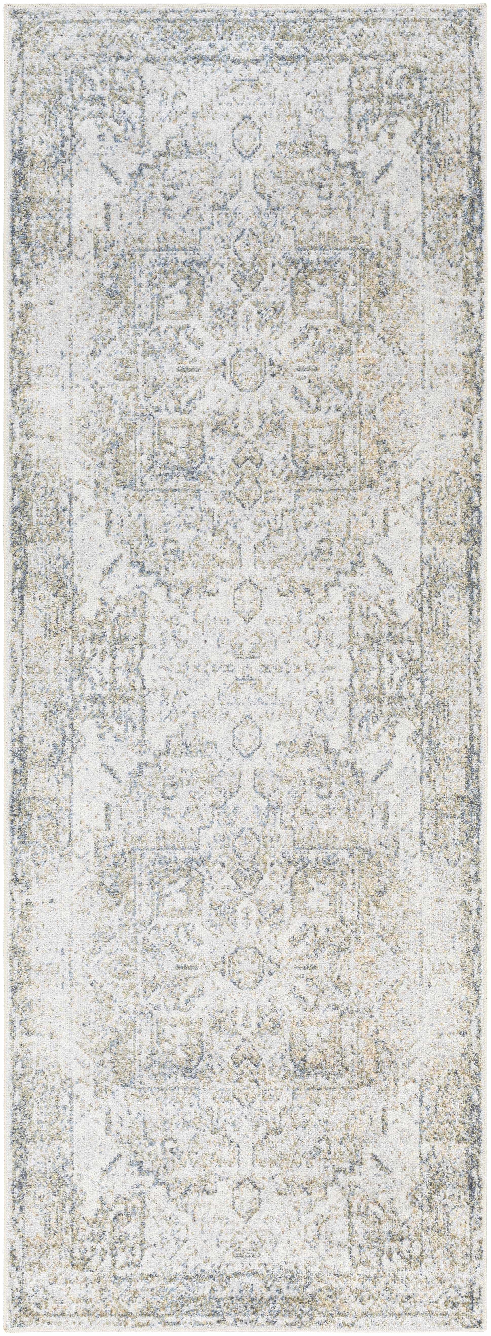 Hera Olive Boutique Washable Rug