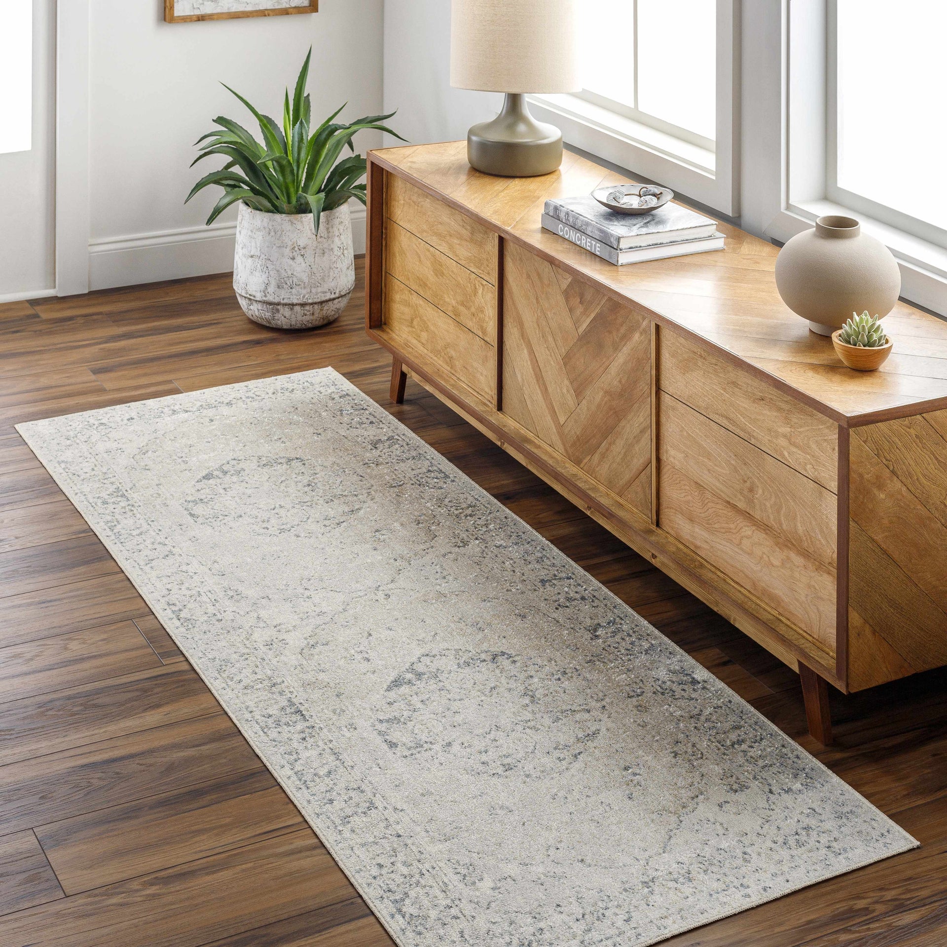 Rudo Flat Pile Washable Rug