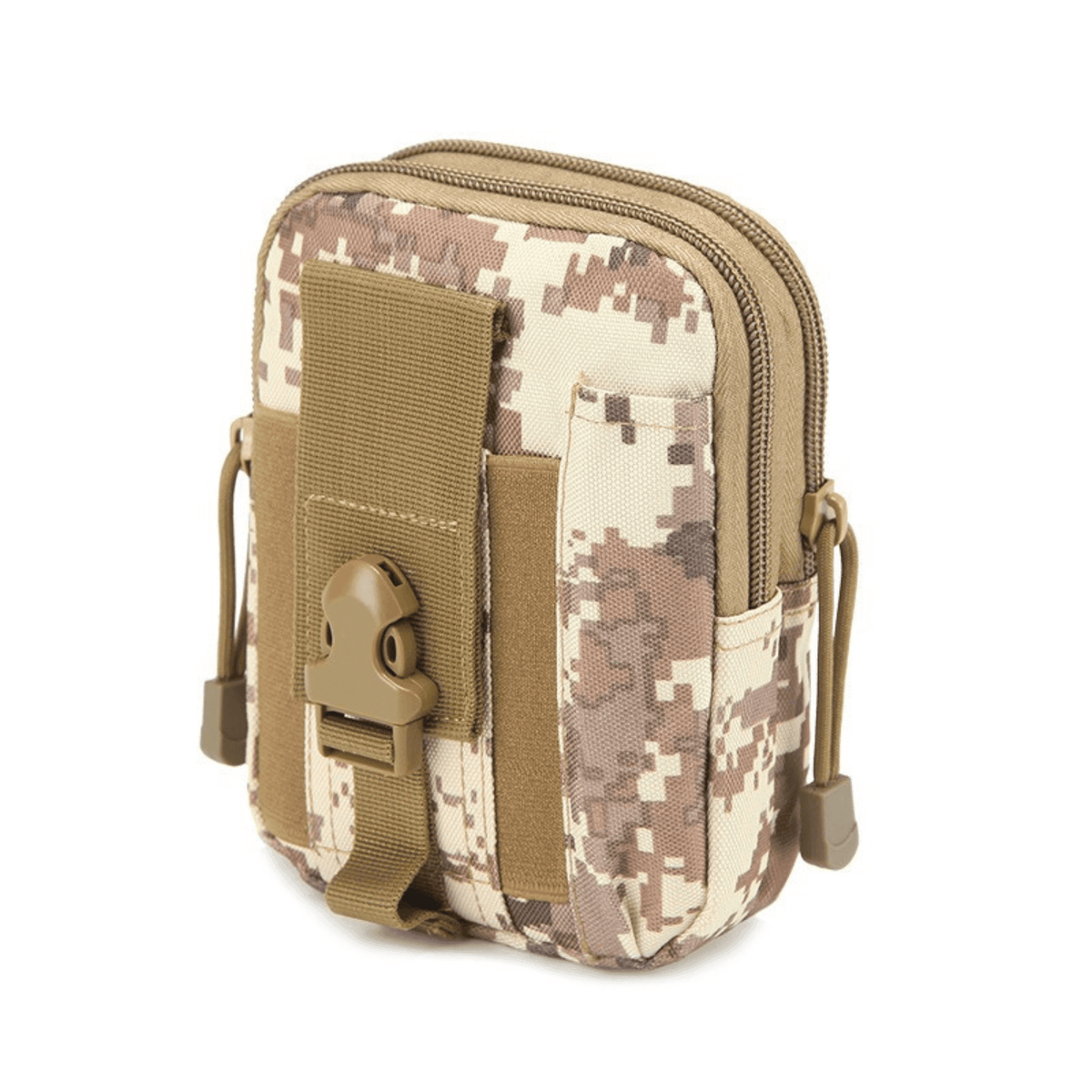 JupiterGear Tactical MOLLE Military Pouch Waist Bag for Hiking, Running and Outdoor Activities