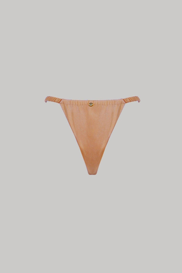 Sofia Bikini Bottoms in Bronzed