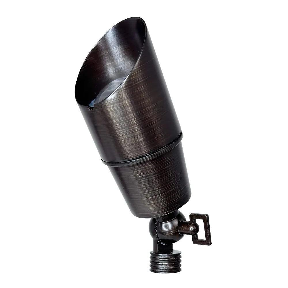 SPB01 12V Low Voltage Directional Brass Spotlight Outdoor Landscape Lighting MR16 Socket
