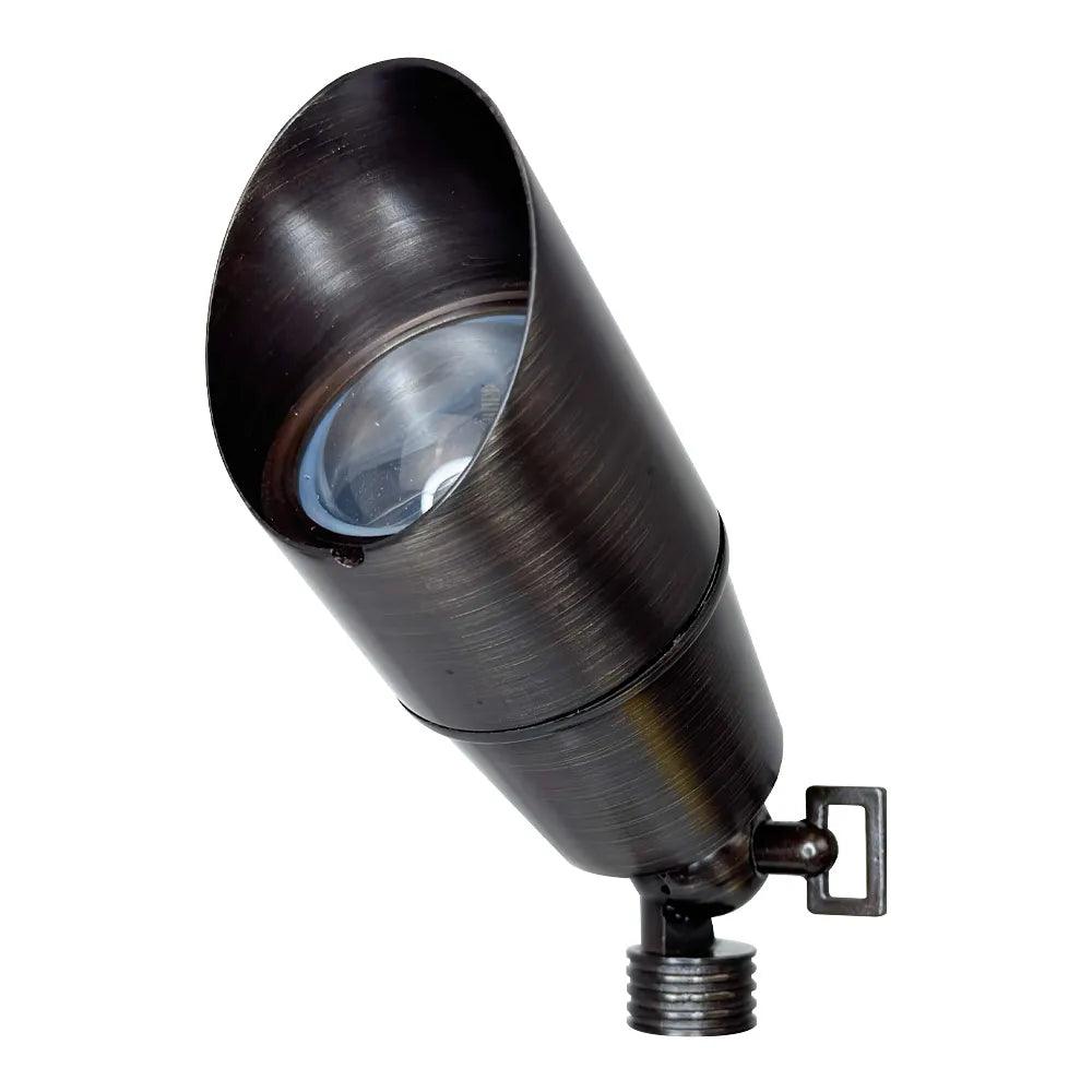 SPB01 12V Low Voltage Directional Brass Spotlight Outdoor Landscape Lighting MR16 Socket