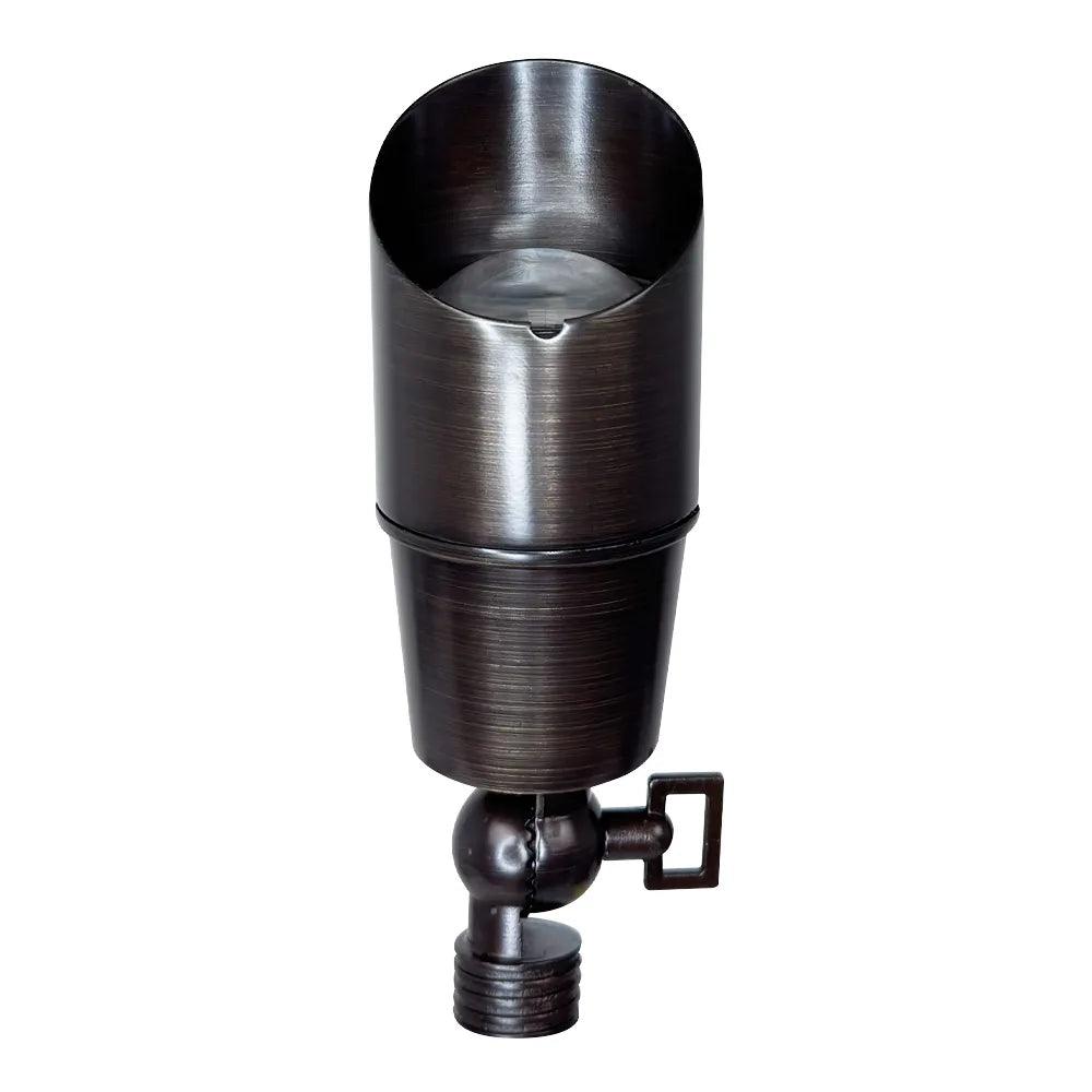 SPB01 12V Low Voltage Directional Brass Spotlight Outdoor Landscape Lighting MR16 Socket
