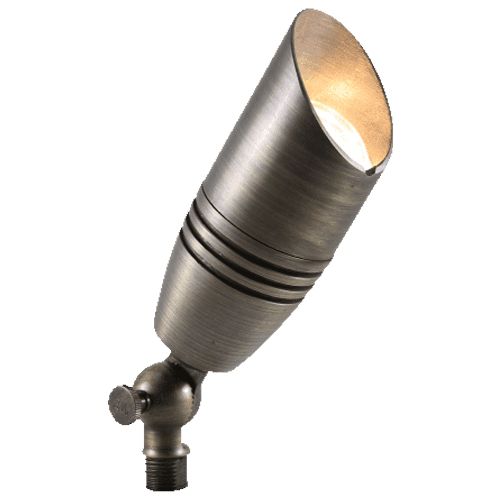 Brass LED Spot Light Kit: (6) Brass Spotlights, All Necessary Components