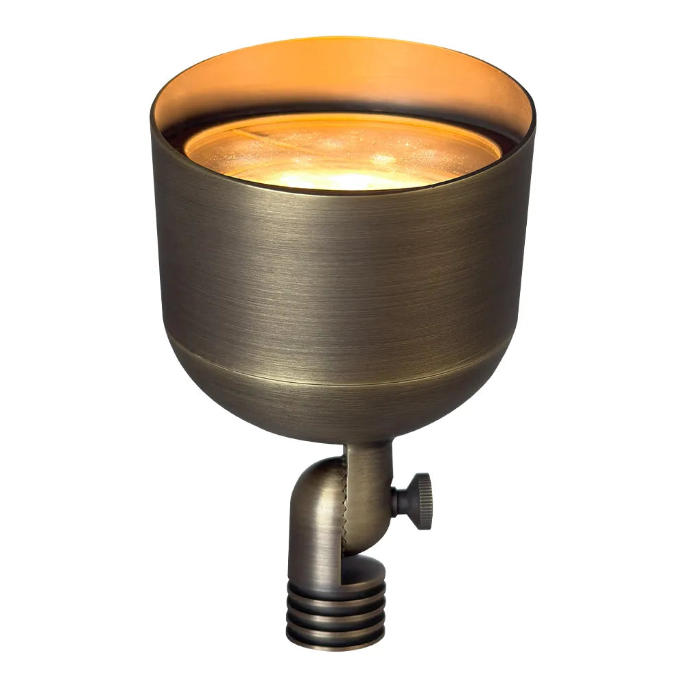 SPB07 Brass Socket Outdoor Flood Light 12V Low Voltage LED Landscape Lighting PAR36 Socket