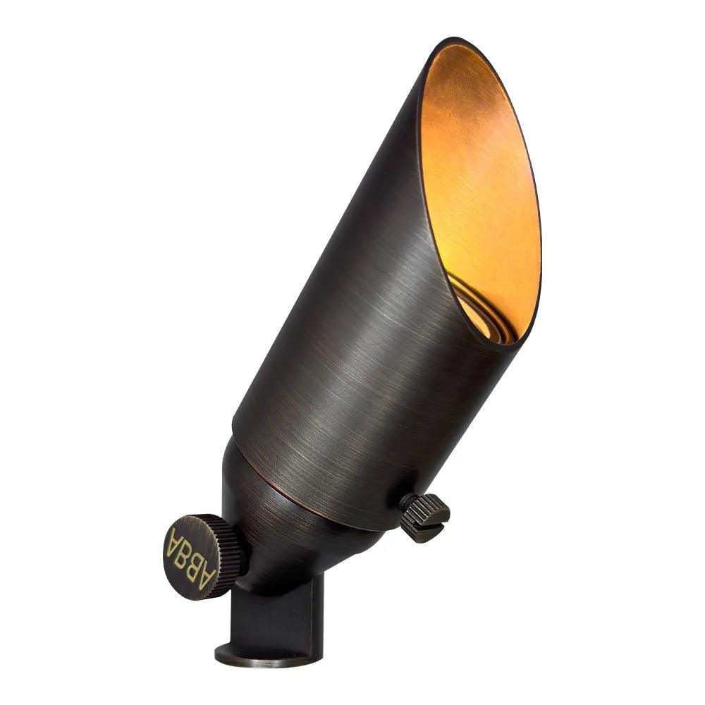 SPB11 12V Low Voltage Small Directional Bullet Light Outdoor Landscape Brass Spotlight