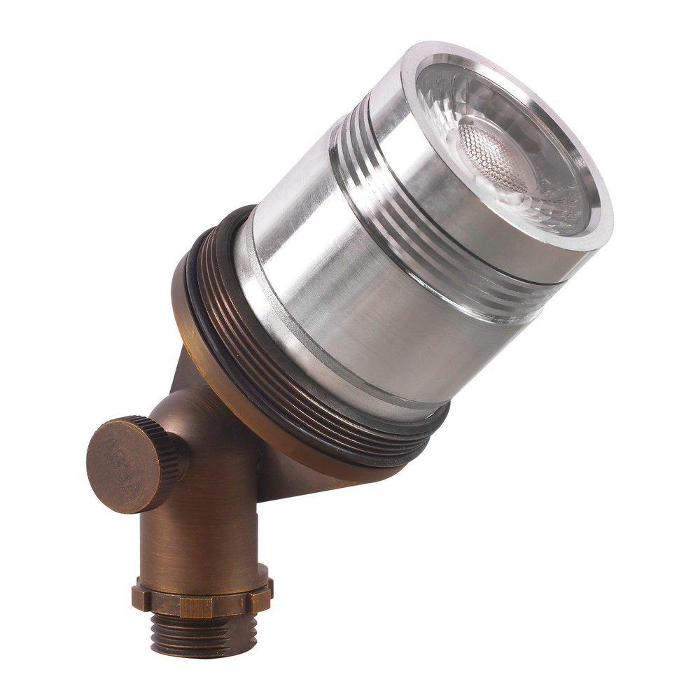 SPB12 3W-12W Adjustable Integrated LED 12V Low Voltage Outdoor Landscape Lighting Brass Spotlight