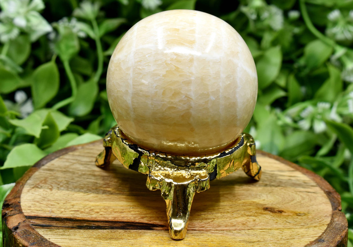 1Pc Aragonite Sphere Crystal Ball Healing Sphere.