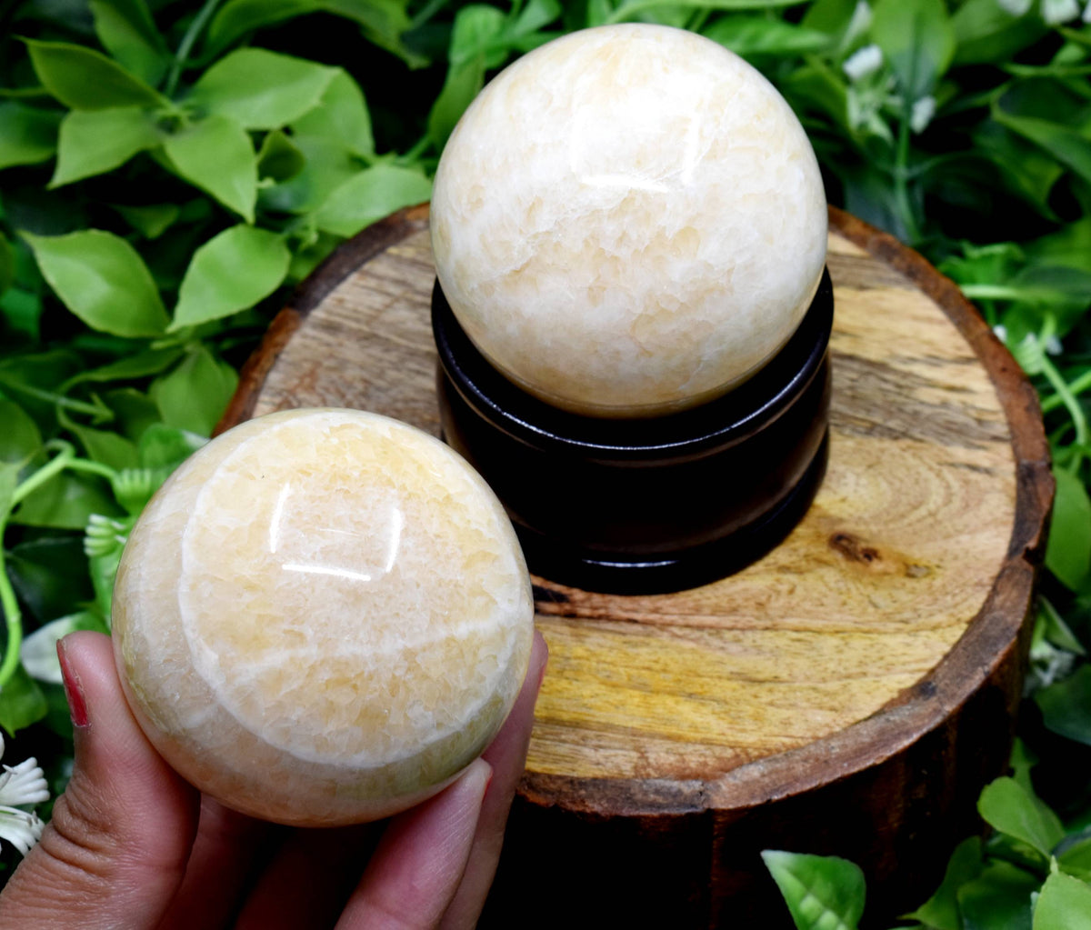 1Pc Aragonite Sphere Crystal Ball Healing Sphere.