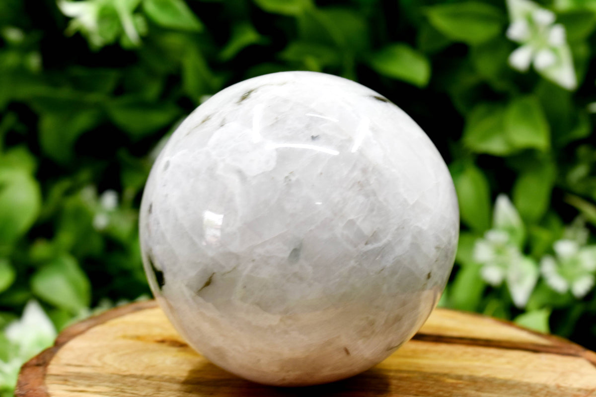 1Pc Rainbow Moonstone Sphere Crystal Ball Healing Sphere
