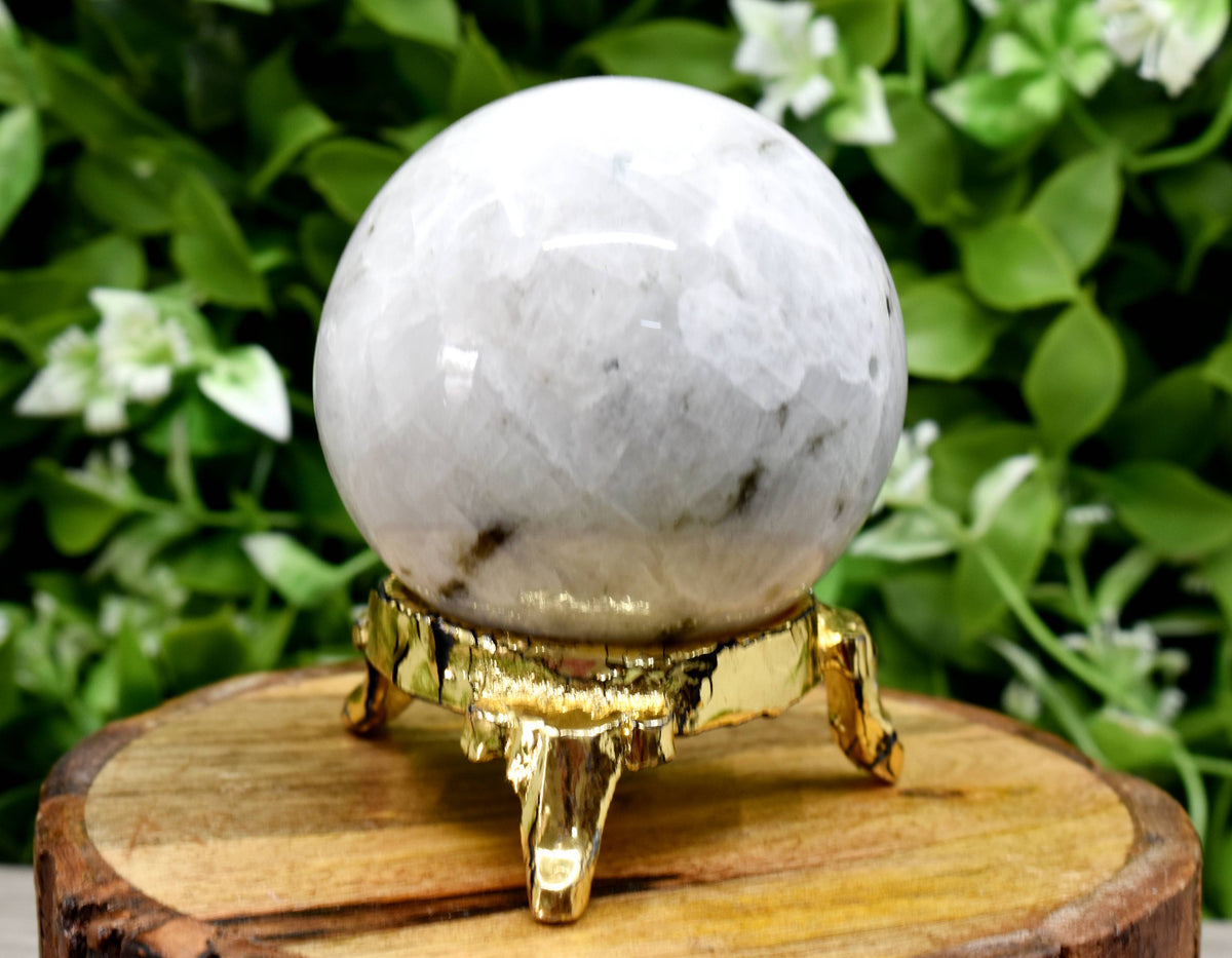 1Pc Rainbow Moonstone Sphere Crystal Ball Healing Sphere