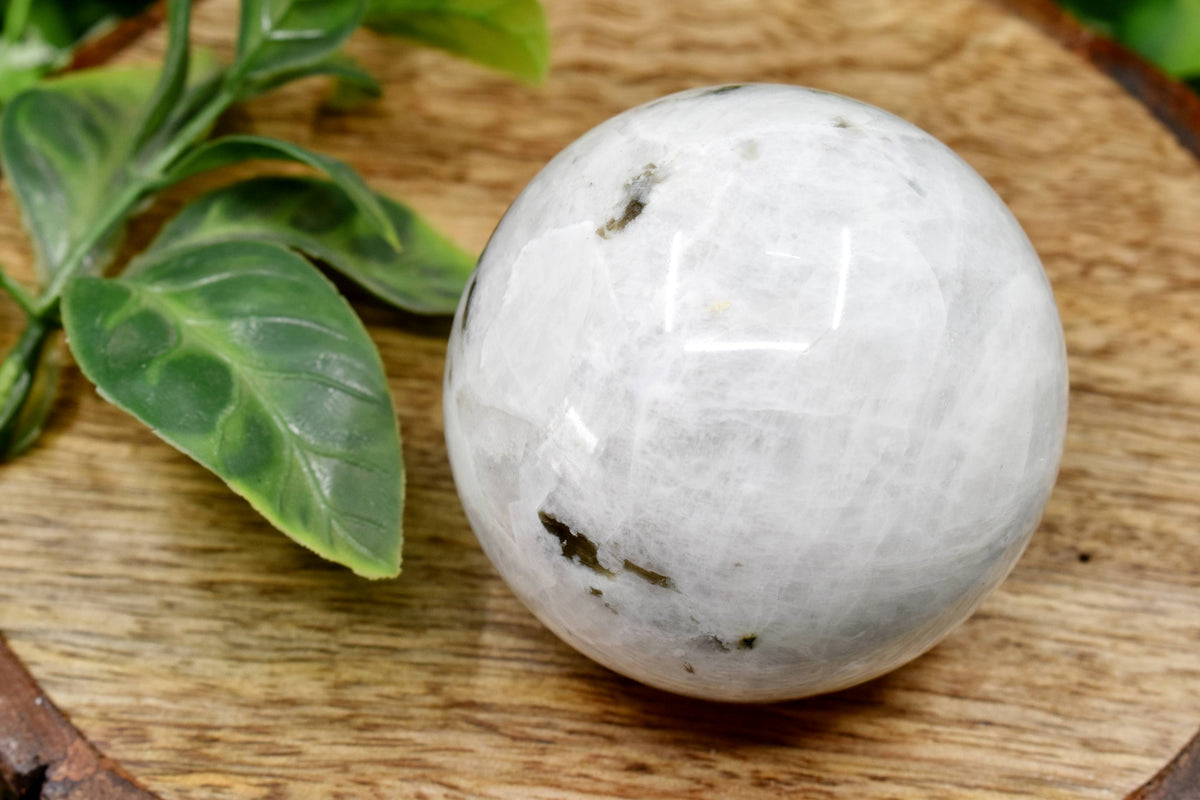 1Pc Rainbow Moonstone Sphere Crystal Ball Healing Sphere