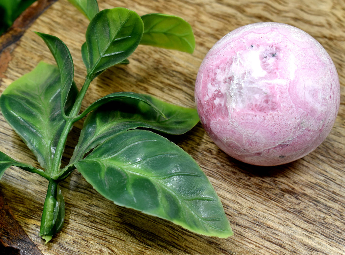 1Pc Rhodochrosite Sphere Crystal Ball Healing Sphere.