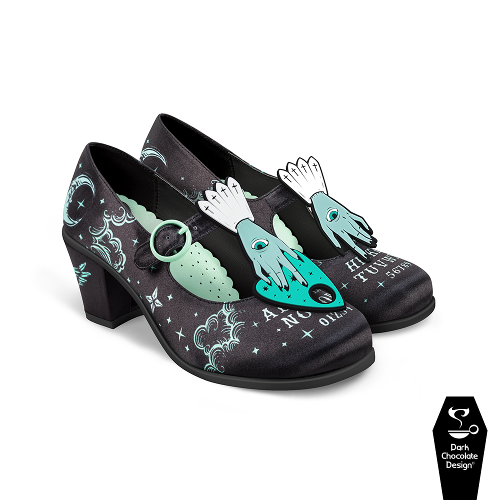 Chocolaticas® Mid Heels Spirit Board Women's Mary Jane Pump