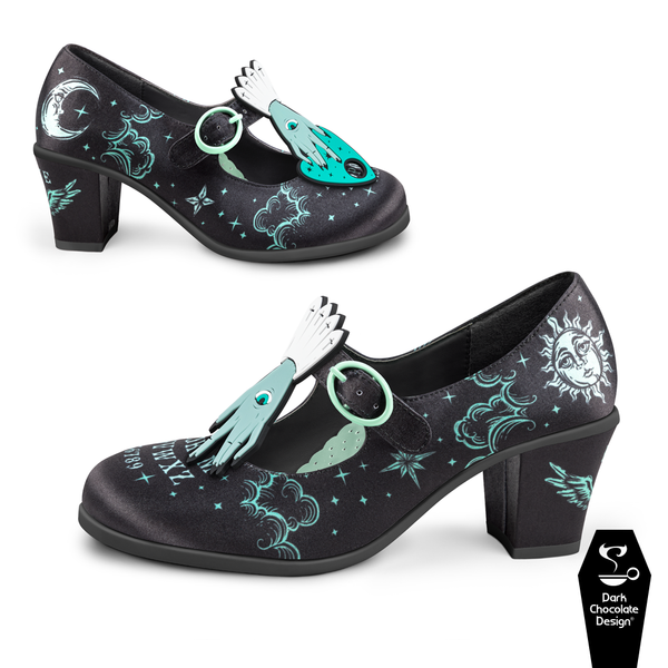 Chocolaticas® Mid Heels Spirit Board Women's Mary Jane Pump