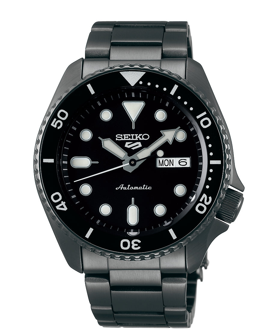 SEIKO 5 Sports Black 43mm | SRPD65K1 Bezel House