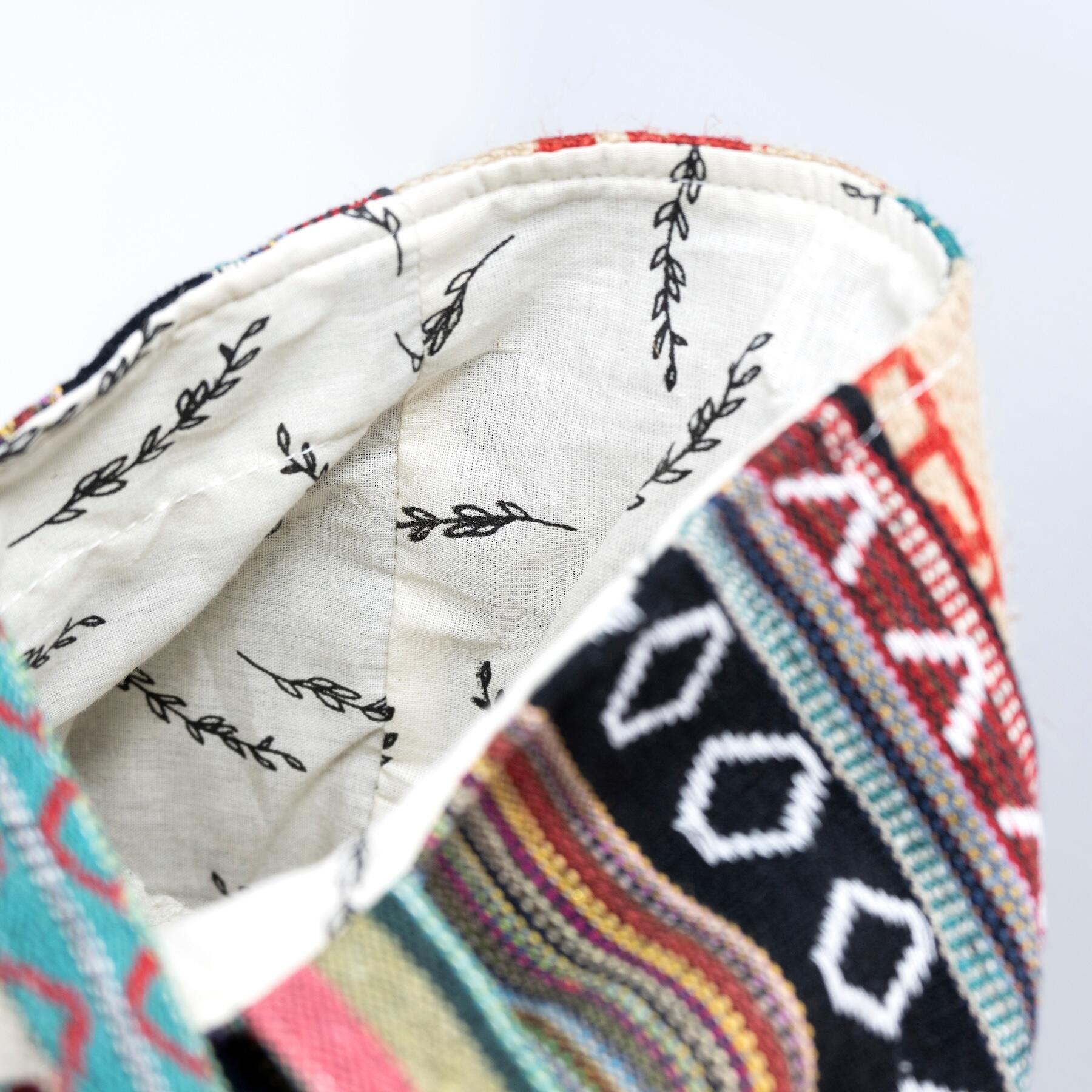 Recycled Travel Tote Mumbai Rice Love