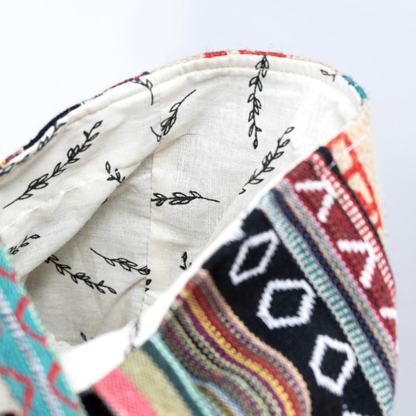 Recycled Travel Tote Mumbai Rice Love