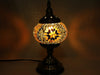 Turkish Mosaic Table Lamp with Bronze Finish - ACL8