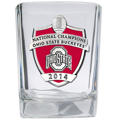 2014 Ohio State Football Championship Square Shot