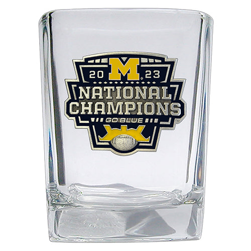 2023 Michigan Football Championship Square Shot