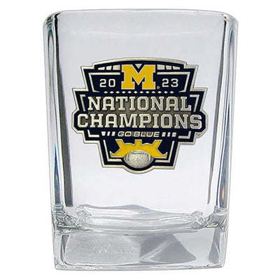 2023 Michigan Football Championship Square Shot
