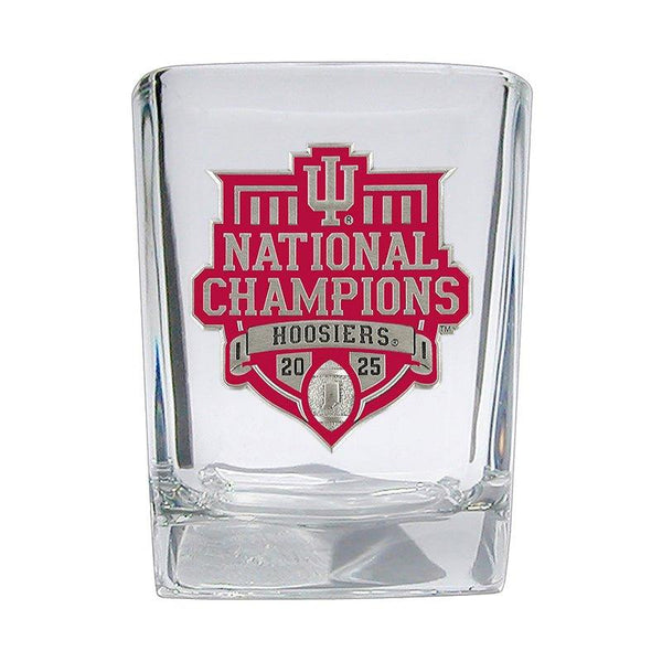 2025-26 Indiana National Champ Square Shot Glass