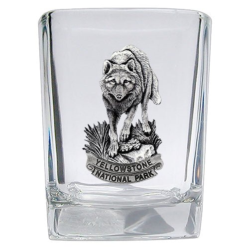 Wolf Yellowstone National Park Square Shot