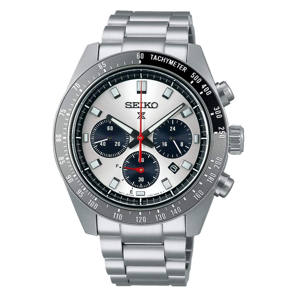 SEIKO Prospex Speedtimer Solar Chronograph Silver 41mm | SSC911 Bezel House