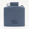 Signature Silicone Hip Flask 8Floz - Slate Blue - Blank