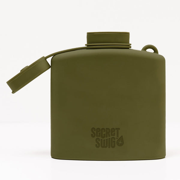 Signature Silicone Hip Flask 8Floz Secret Swig®