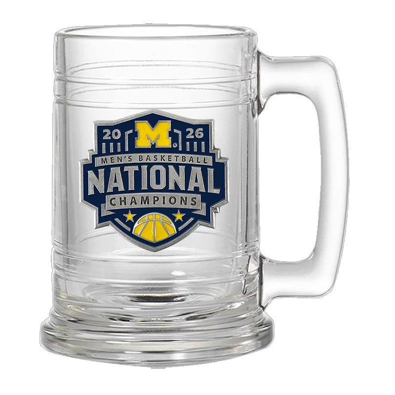 2026 Michigan Basketball Championship Stein, 15 oz