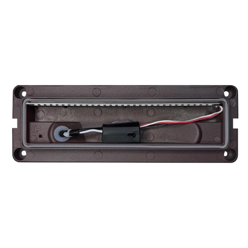 STA04 3+3W 3CCT 3000K/4000K/5000K 12V Low Voltage Cast Aluminum Rectangular Surface Mount LED Step or Deck Light