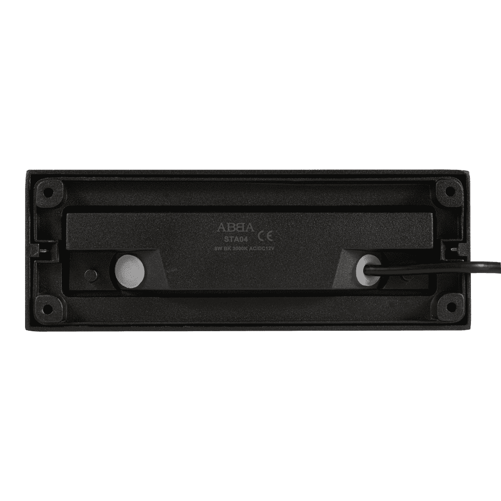 STA04 3+3W 3CCT 3000K/4000K/5000K 12V Low Voltage Cast Aluminum Rectangular Surface Mount LED Step or Deck Light