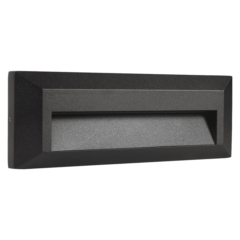 STA04 3+3W 3CCT 3000K/4000K/5000K 12V Low Voltage Cast Aluminum Rectangular Surface Mount LED Step or Deck Light