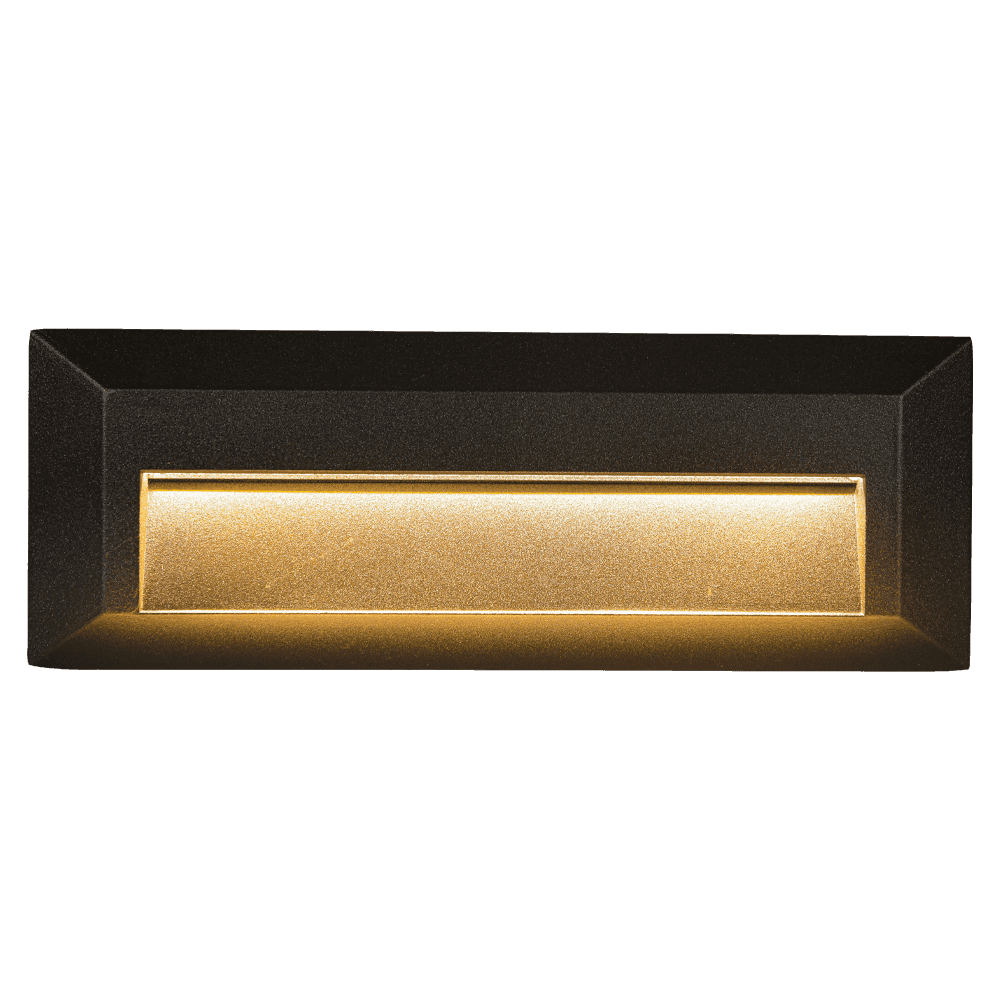 STA04 3+3W 3CCT 3000K/4000K/5000K 12V Low Voltage Cast Aluminum Rectangular Surface Mount LED Step or Deck Light
