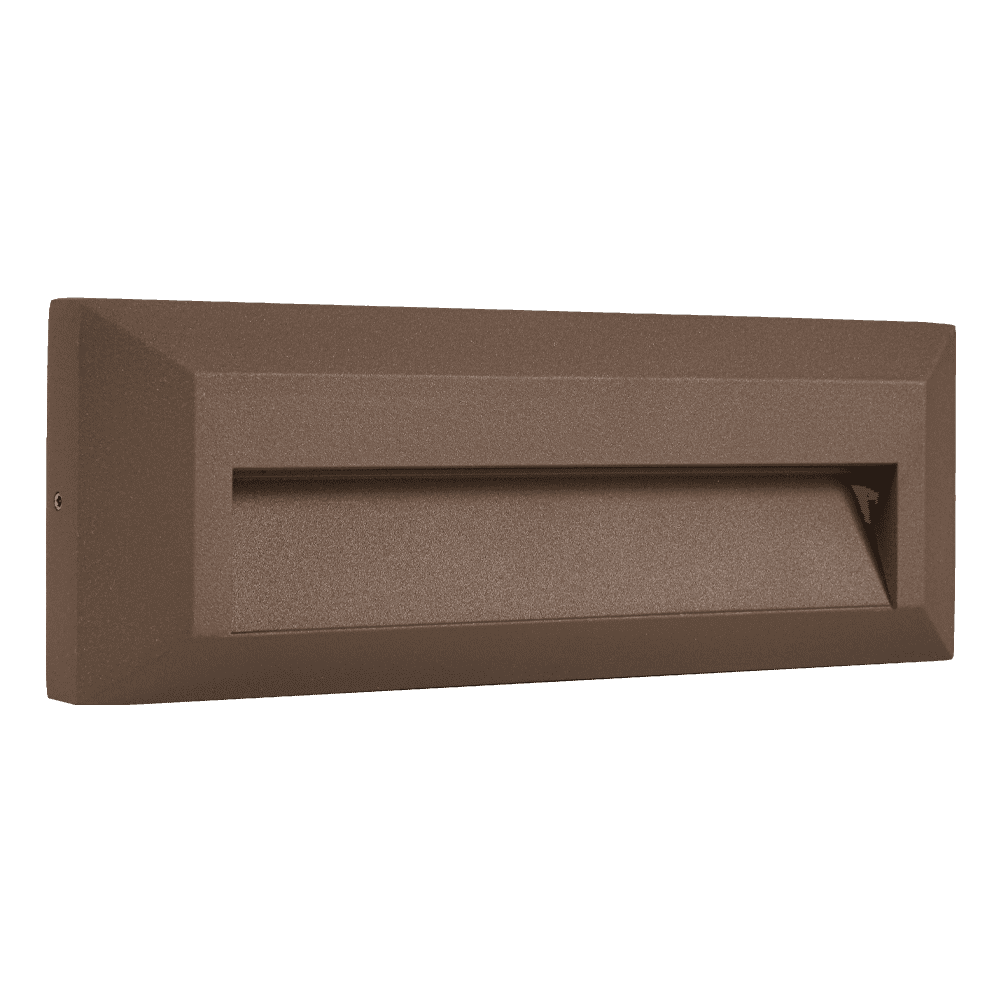 STA04 3+3W 3CCT 3000K/4000K/5000K 12V Low Voltage Cast Aluminum Rectangular Surface Mount LED Step or Deck Light