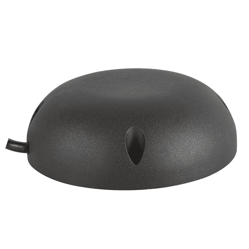 STA05 3W 12V Low Voltage Cast Aluminum Round Surface Mount LED Step or Deck Light