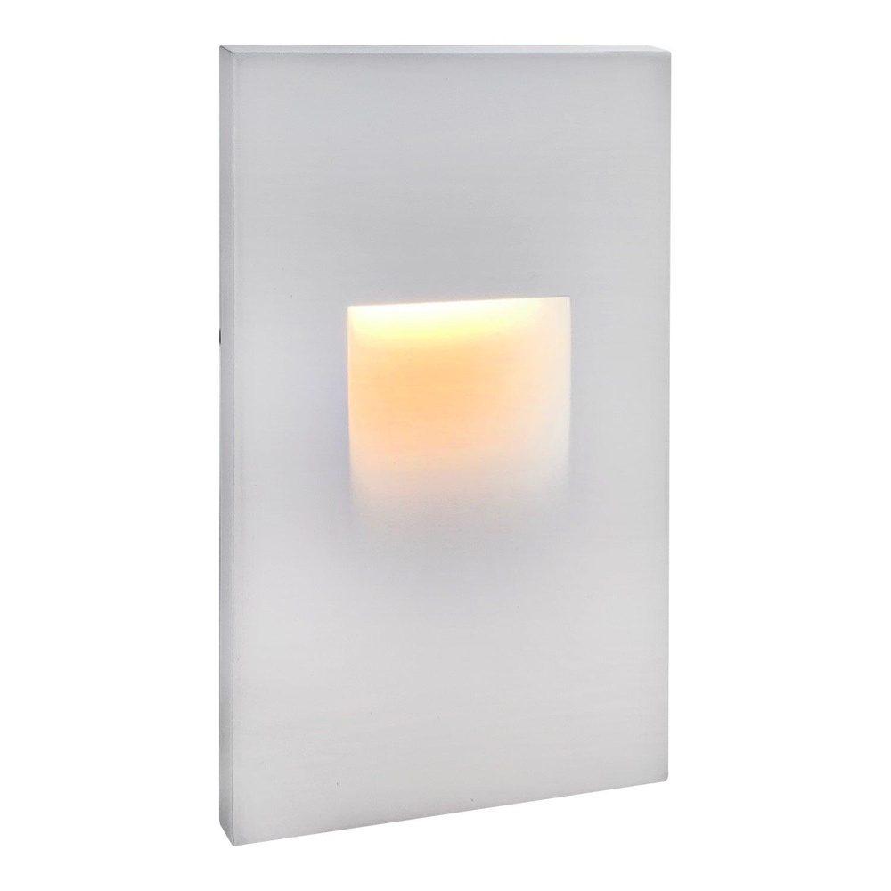 STA06 3.5W 12V Low Voltage Rectangular Waterproof Vertical 3000K Warm White Integrated LED Aluminum Stair Step Light Wall Lighting Fixture
