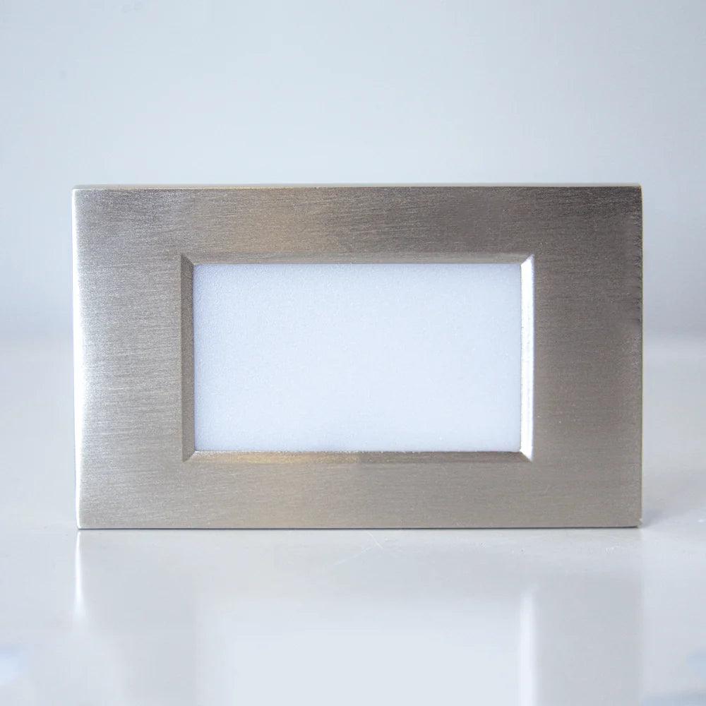 STA10 3.5W 3CCT 12V Low Voltage Rectangular Waterproof Horizontal Integrated LED Aluminum Stair Step Light Fixture