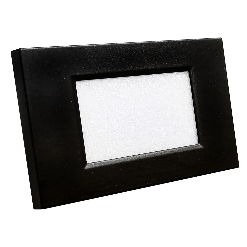 STA10 3.5W 3CCT 12V Low Voltage Rectangular Waterproof Horizontal Integrated LED Aluminum Stair Step Light Fixture