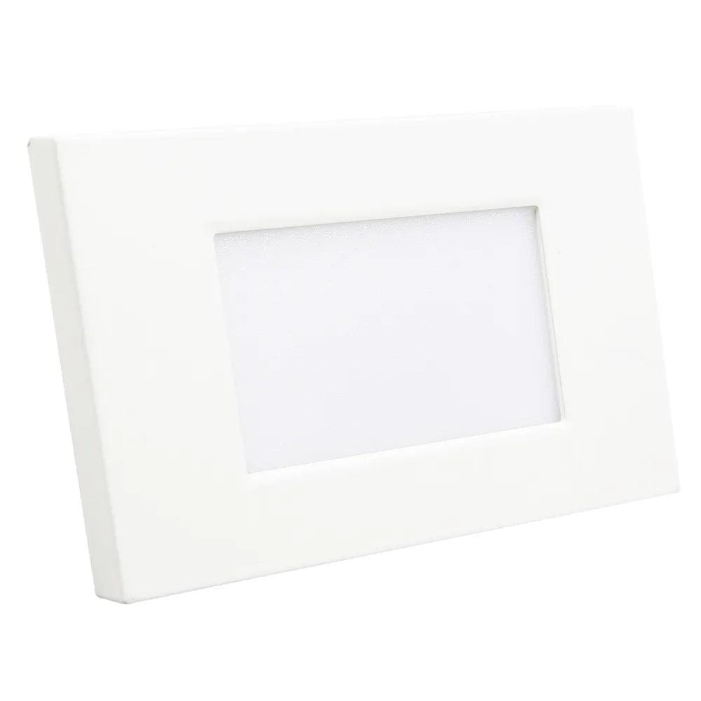 STA10 3.5W 3CCT 12V Low Voltage Rectangular Waterproof Horizontal Integrated LED Aluminum Stair Step Light Fixture