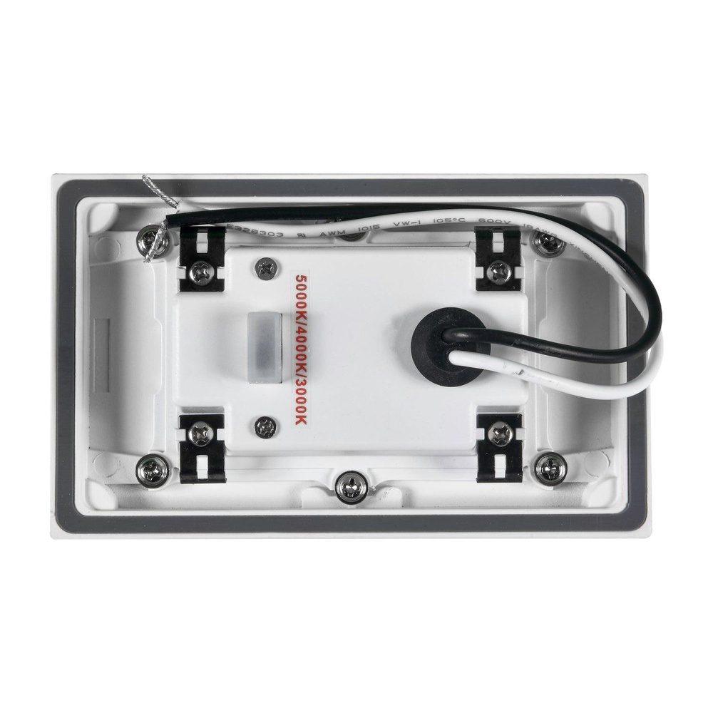 STA10 3.5W 3CCT 12V Low Voltage Rectangular Waterproof Horizontal Integrated LED Aluminum Stair Step Light Fixture