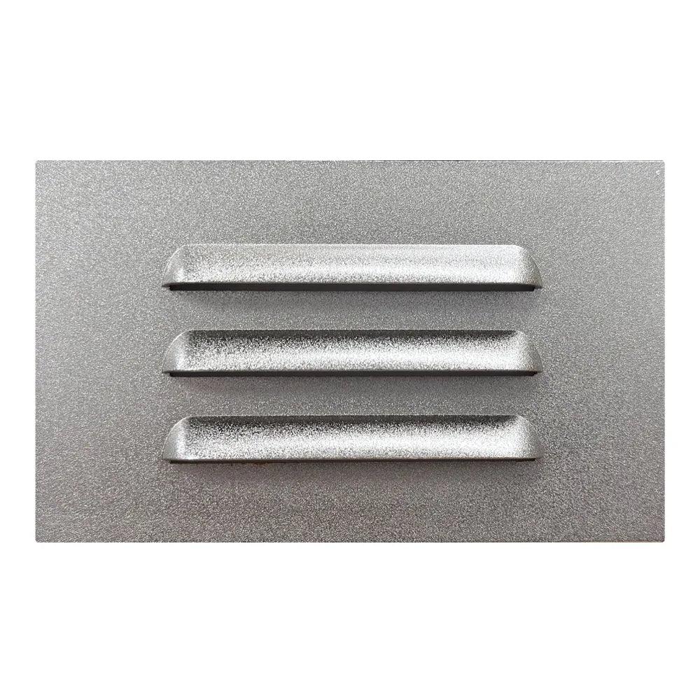 STA11 3.5W Rectangular 12V Low Voltage Waterproof Horizontal 3000K Warm White Integrated LED Aluminum Step Light Wall Lighting Fixture